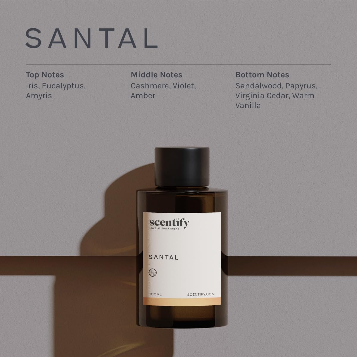 Santal Aroma Oil Refill Scent for Oil Diffusers (16 Fl Oz)