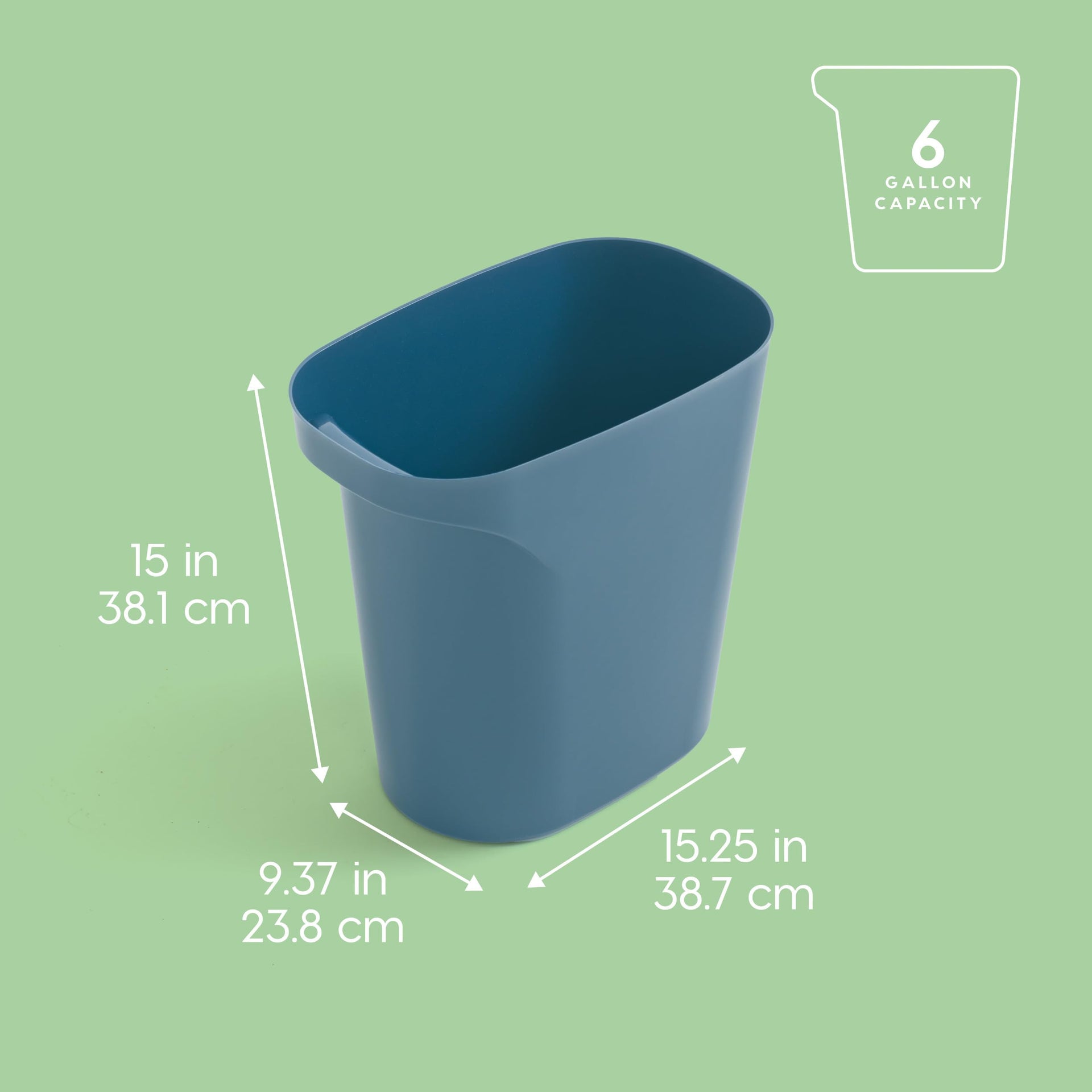Small Trash Can (3 Count)