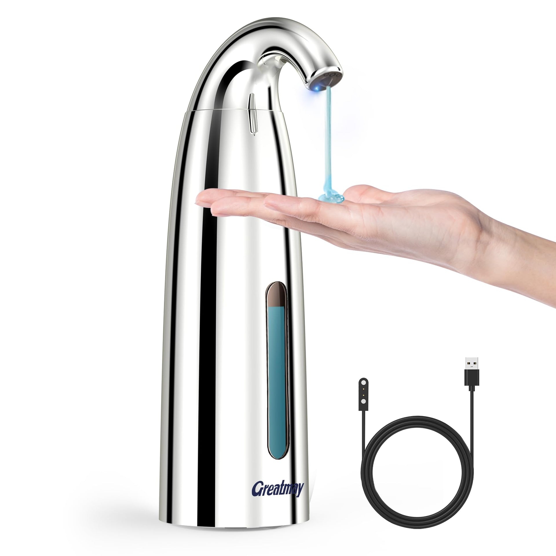 Touchless Automatic Soap Dispenser 400ml Rechargeable
