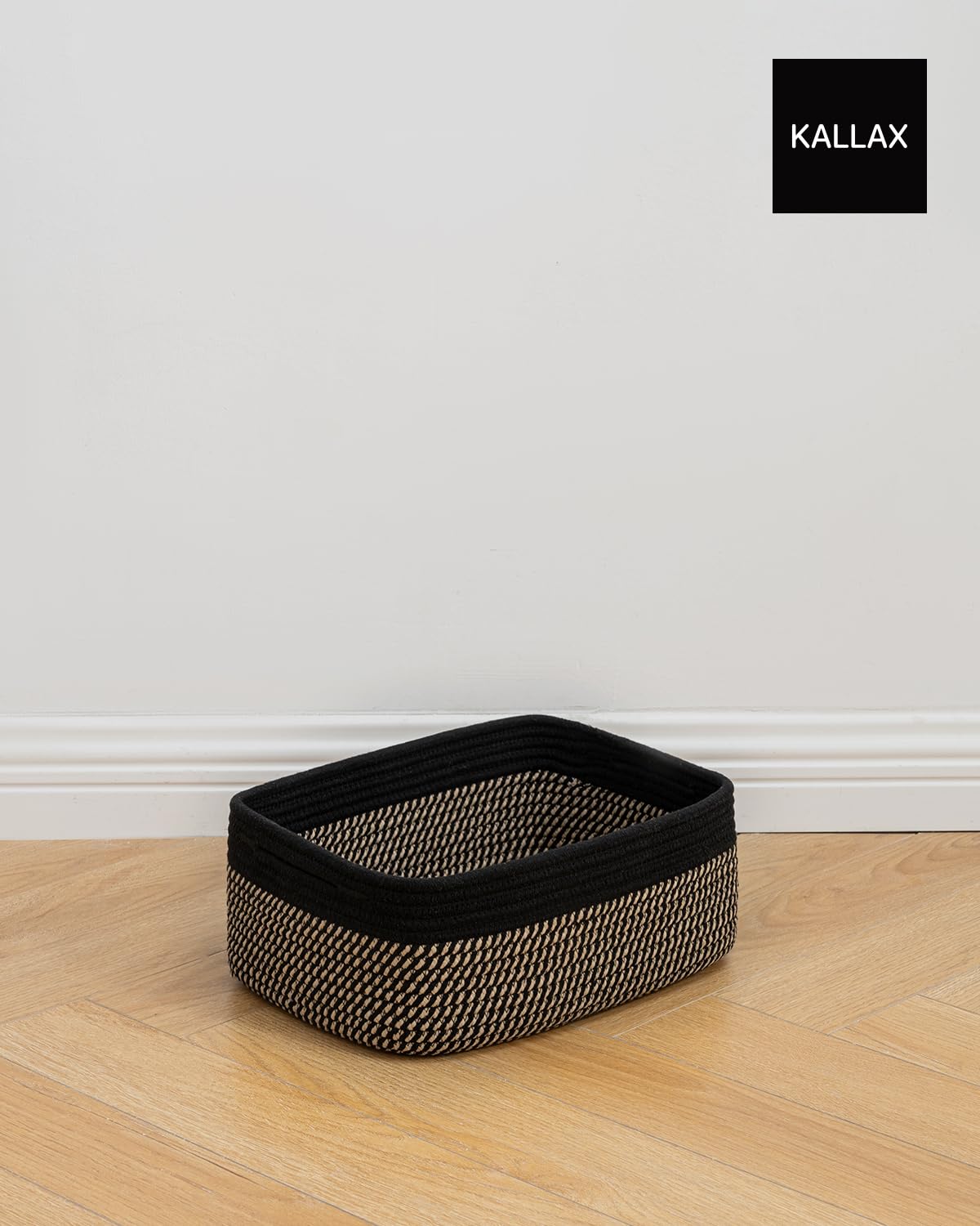 Small Woven Storage Basket for Organizing (3 Count)