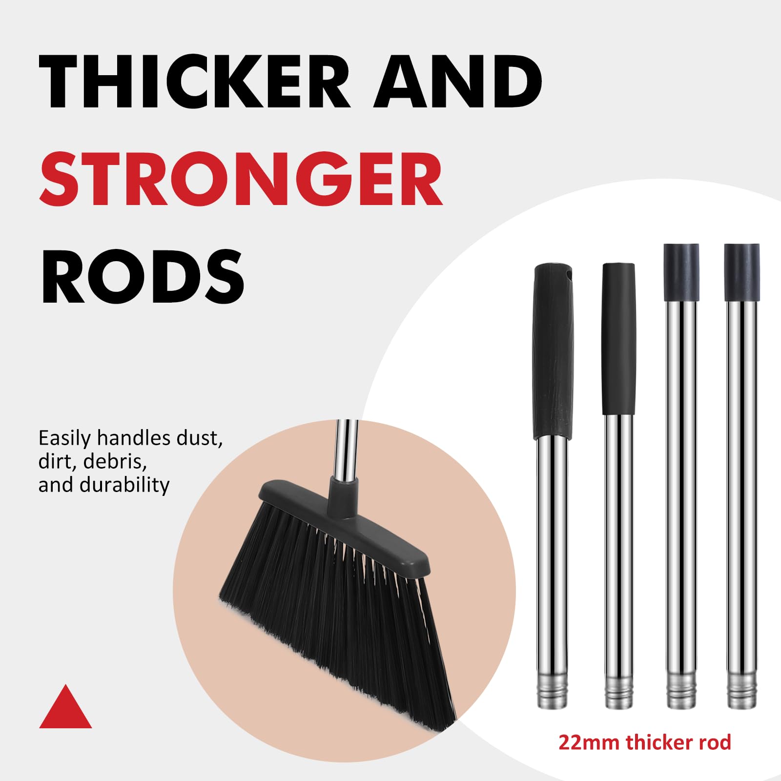 Heavy Duty Broom (4 Count)