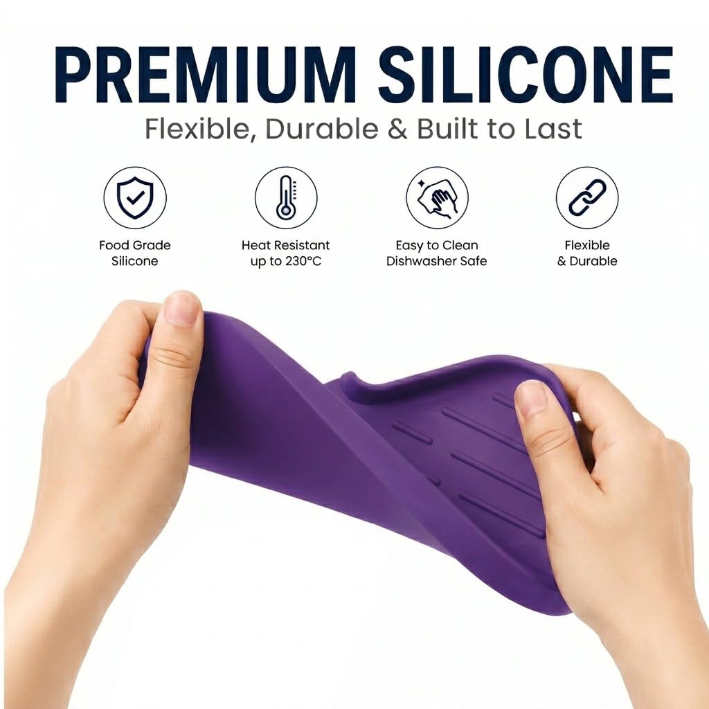 Silicone Soap Dish with Drain Spout