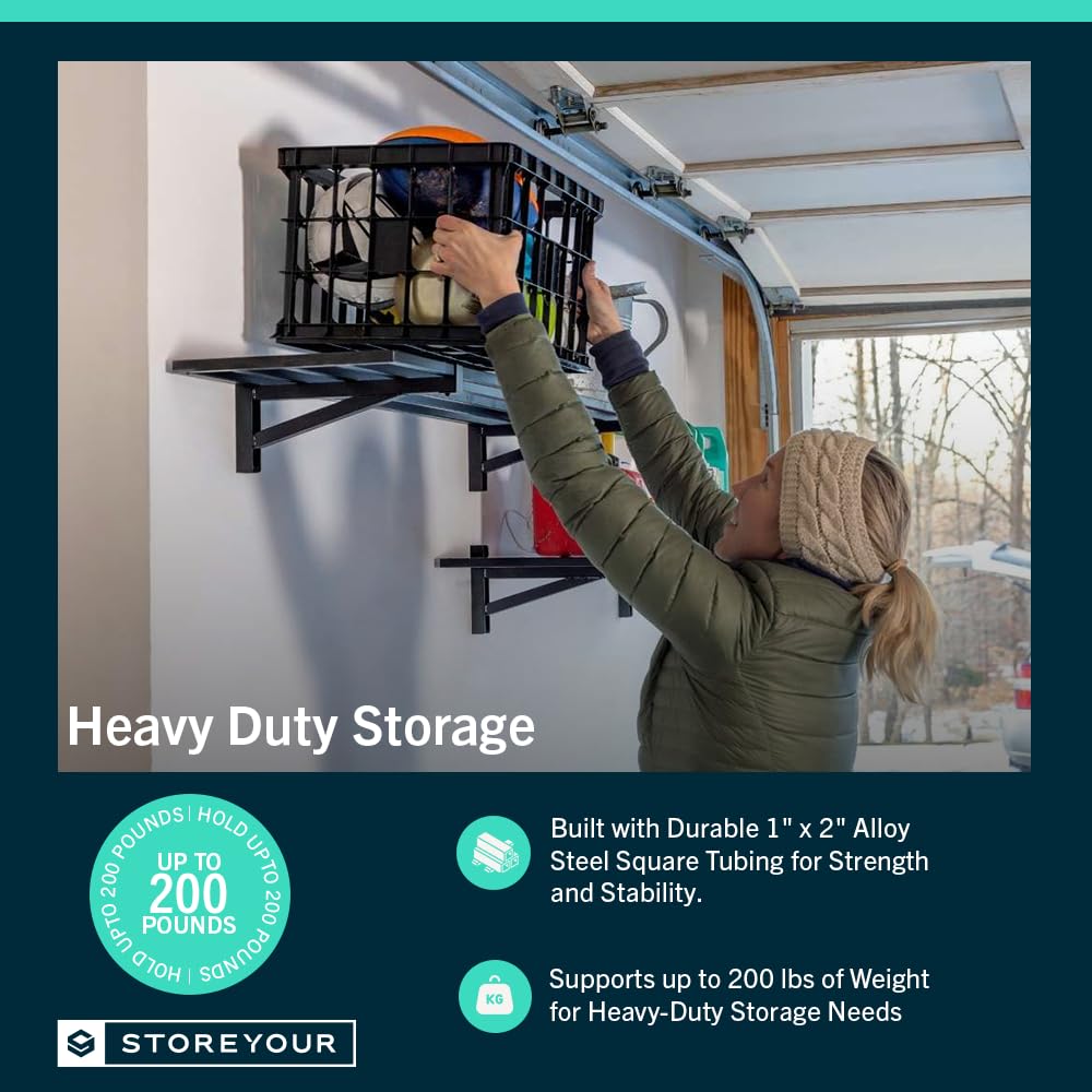 Garage Wall Shelf (2 Count)