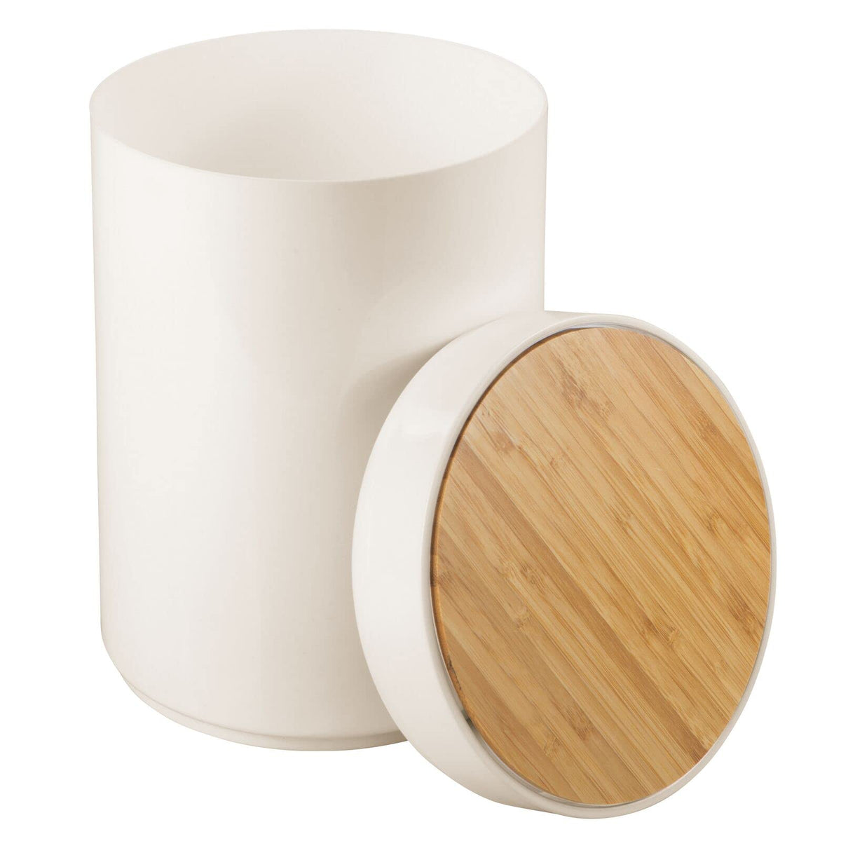 Plastic Round Trash Can Small Wastebasket