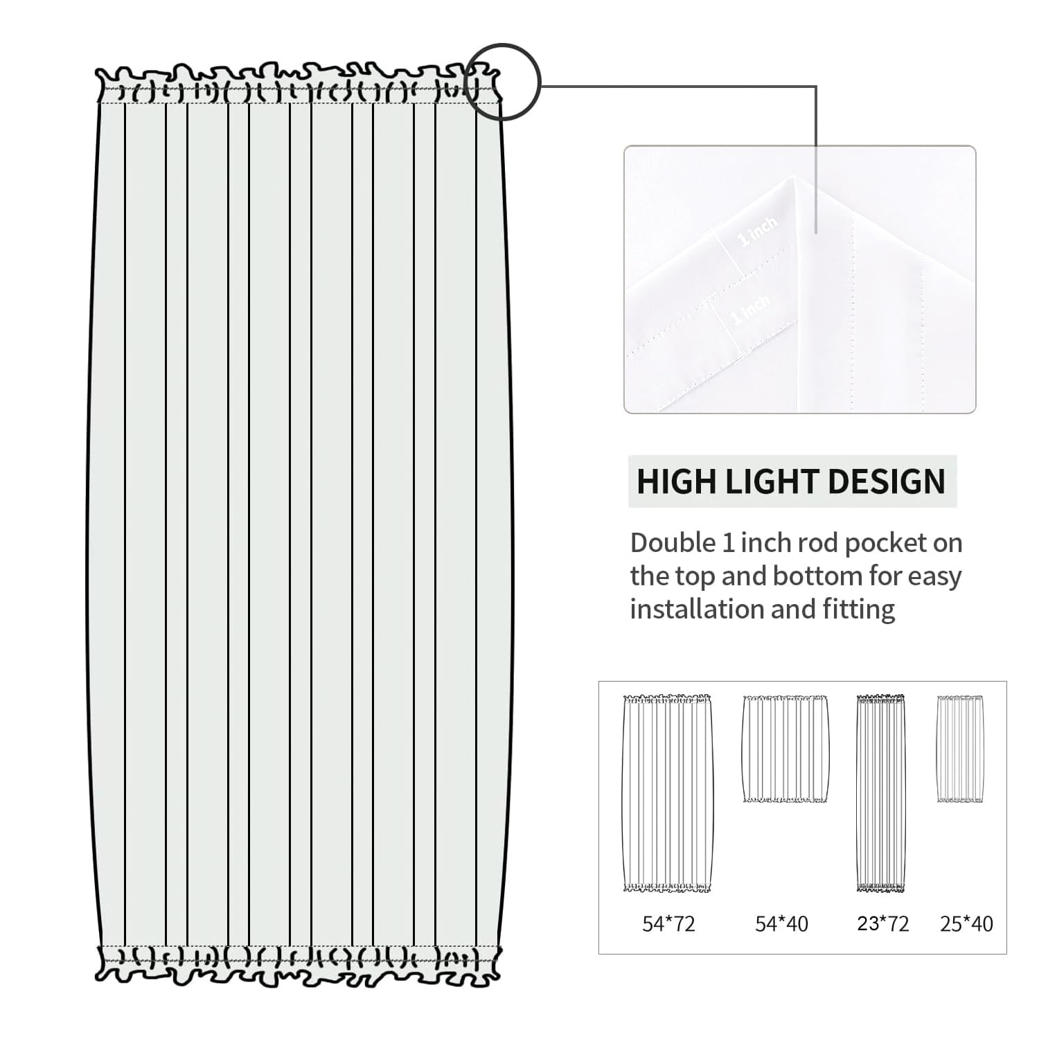 French Door Curtains