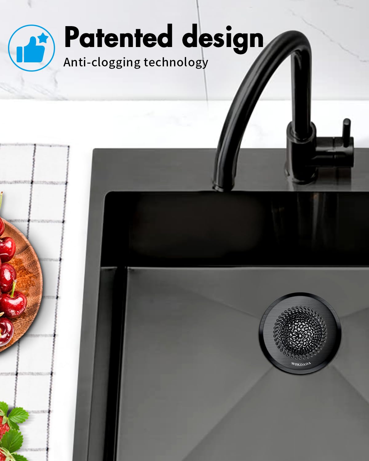 Upgraded Sink Drain Strainer