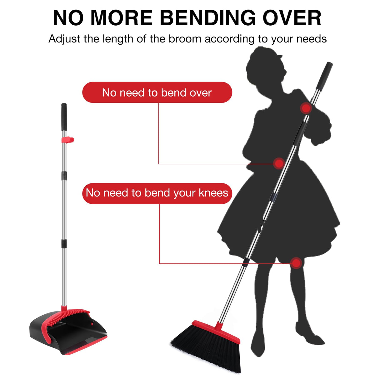 Broom and Dustpan Set (2 Count)