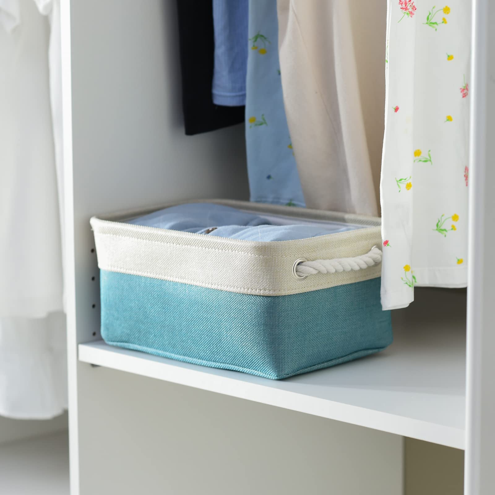 Fabric Storage Bin with Handles