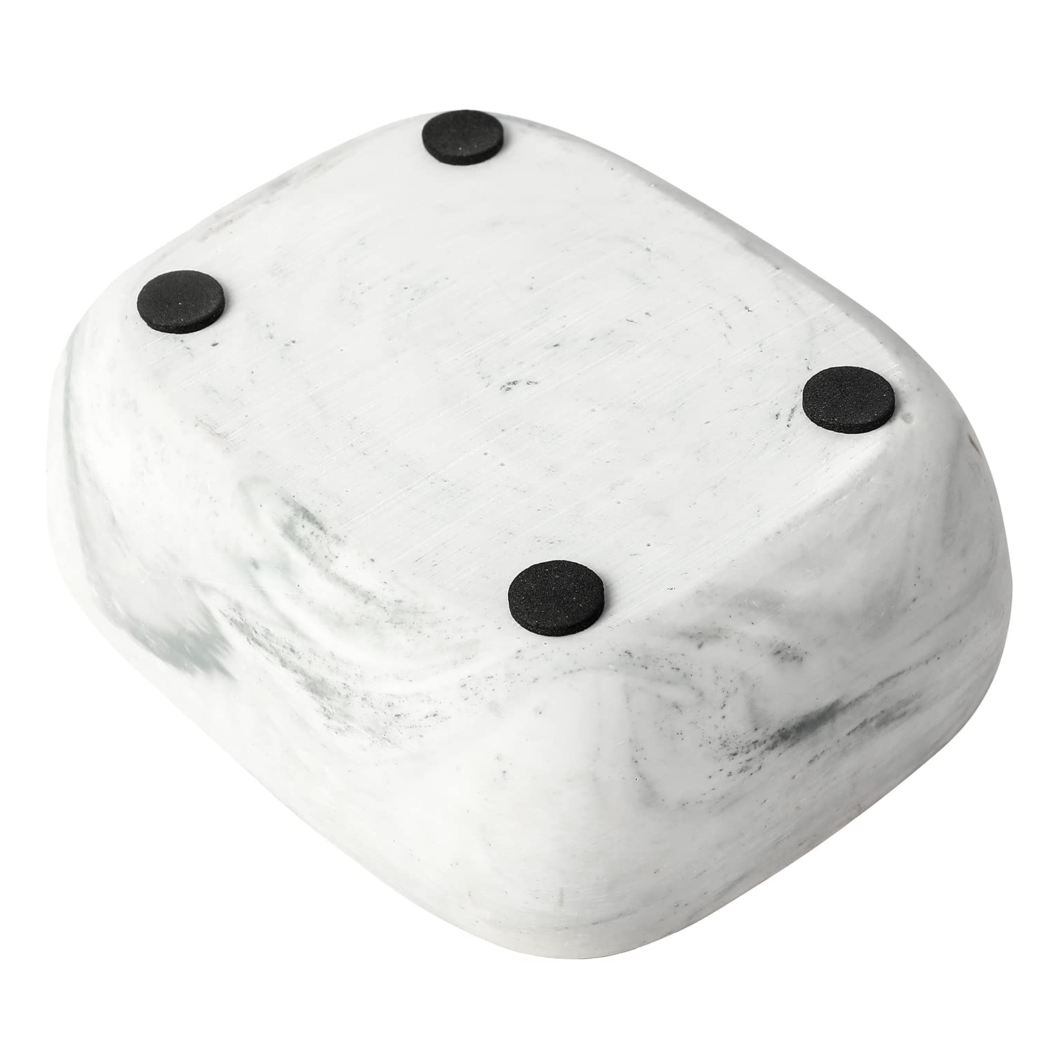 Modern White Resin Sponge Holder for Kitchen Sink