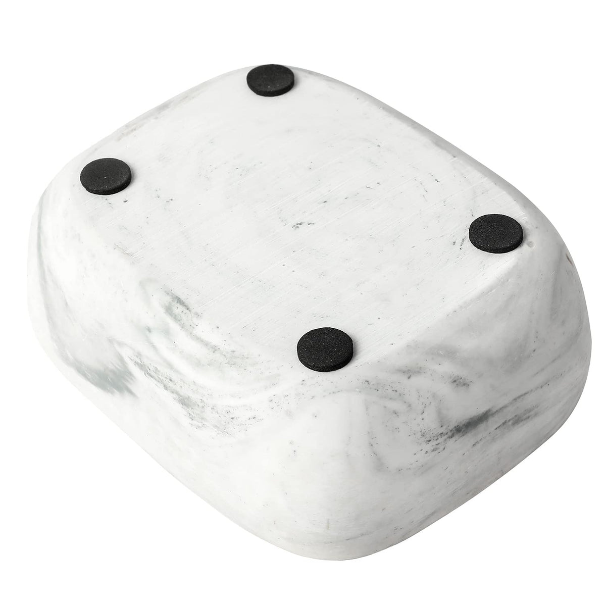 Modern White Resin Sponge Holder for Kitchen Sink