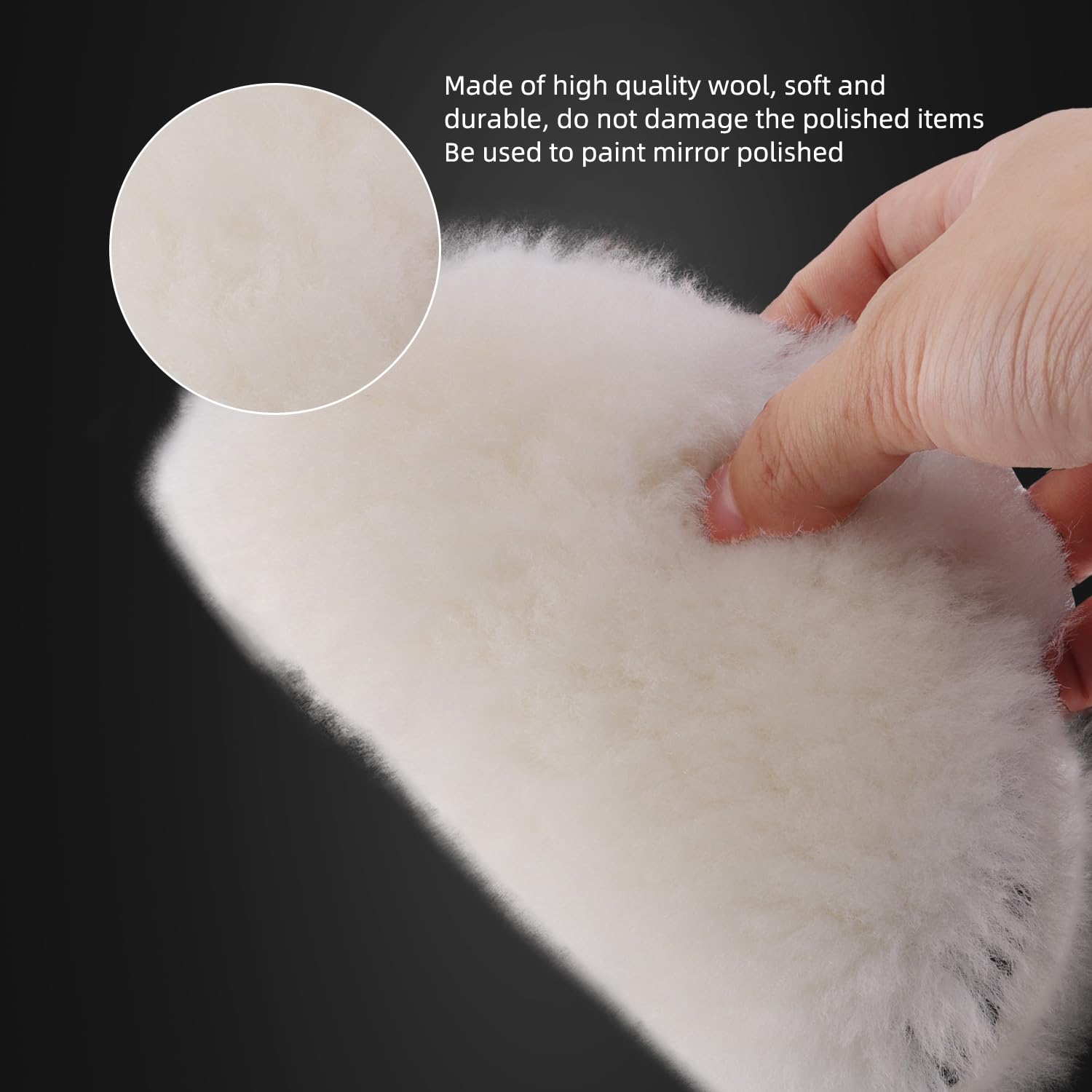 Wool Buffing Polishing Pad