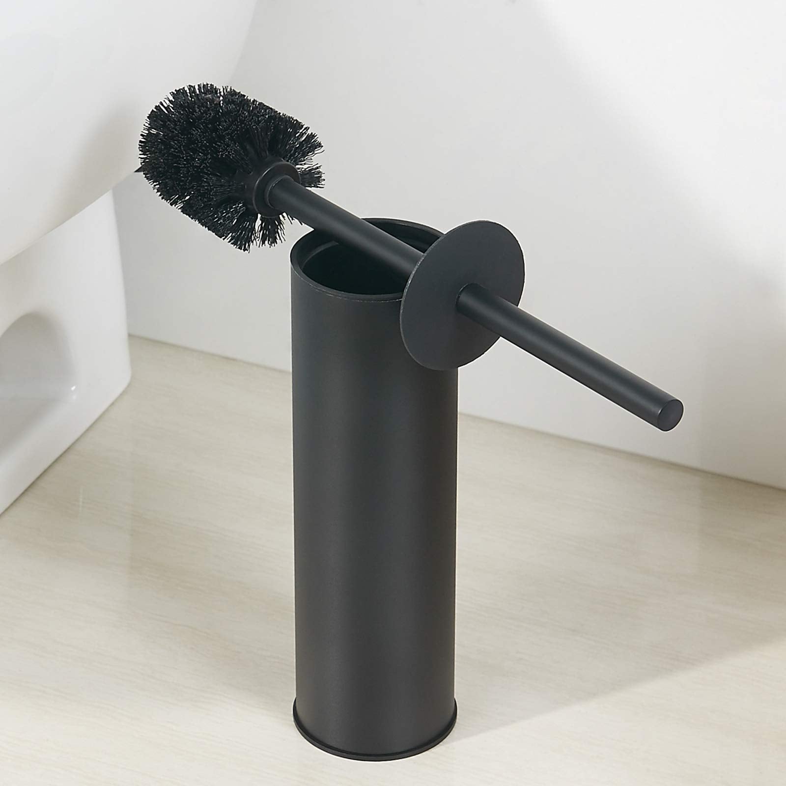 Stainless Steel Toilet Brush with Holder