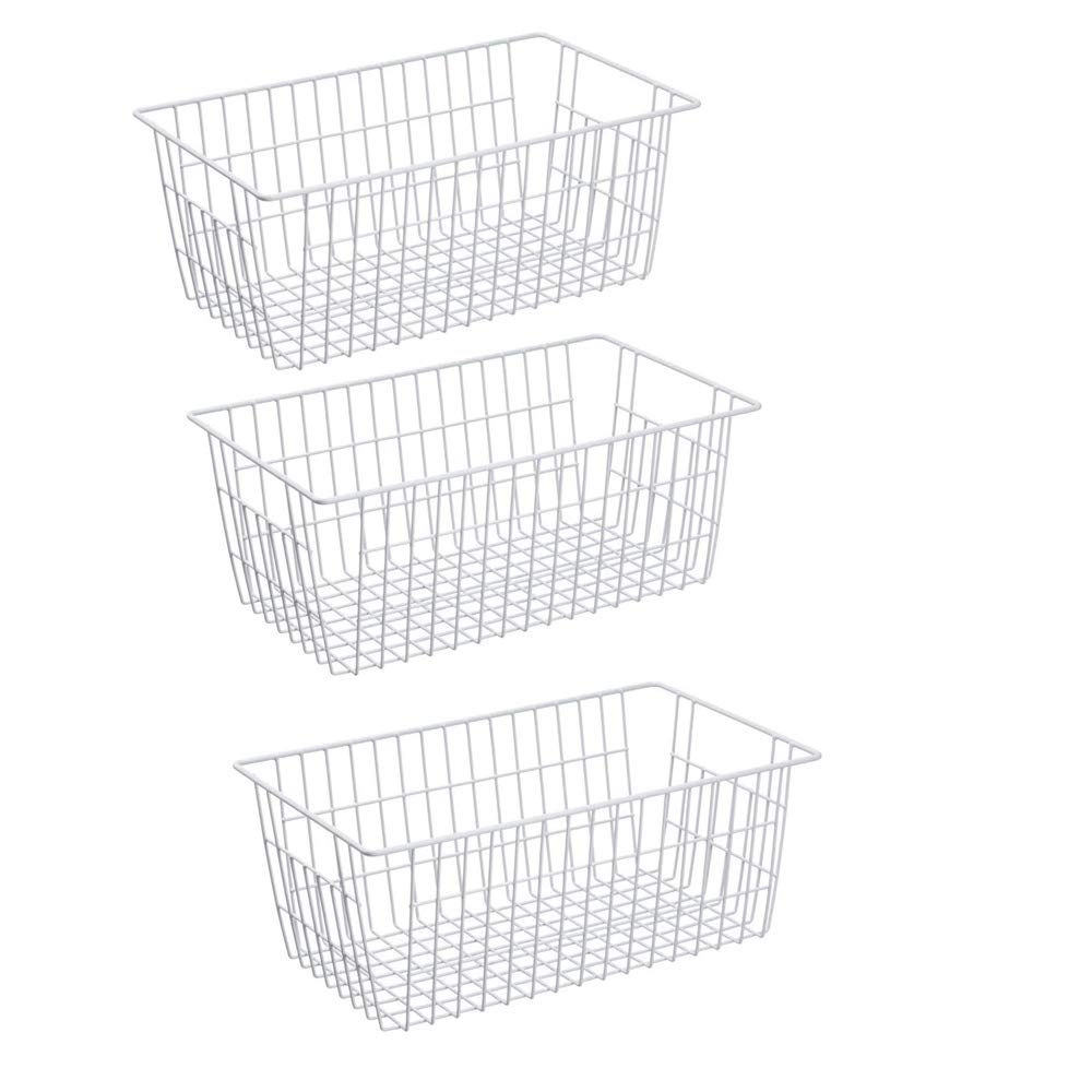 Farmhouse Metal Wire Basket (3 Count)