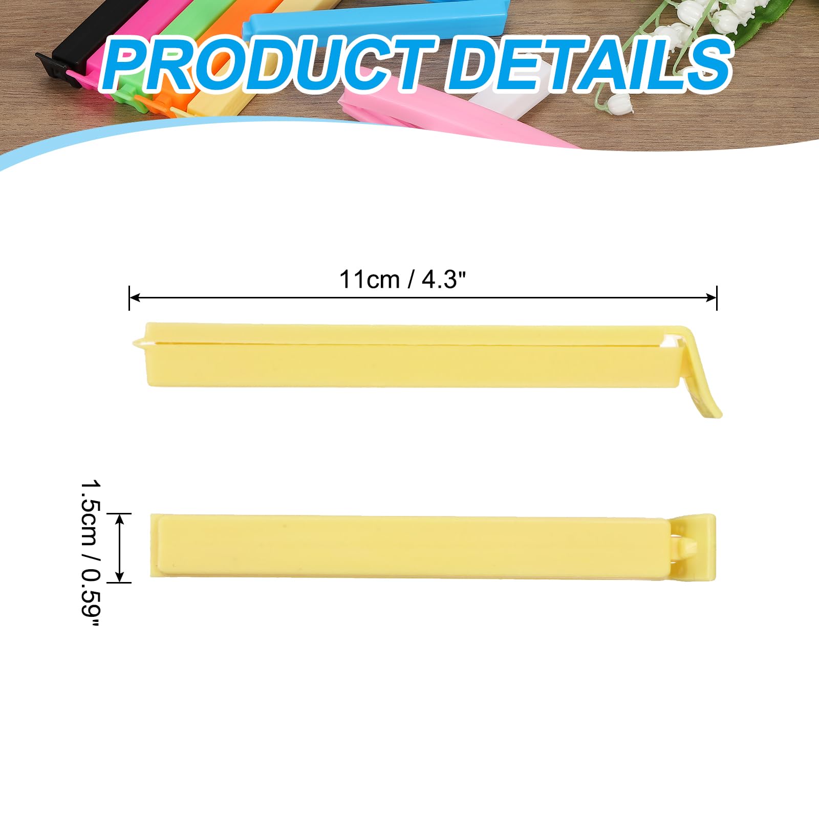 Sealing Clips 4.3 Inch
