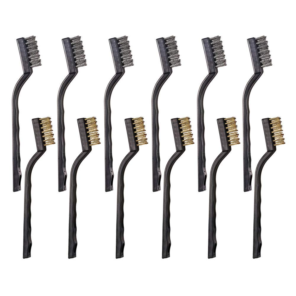 12PCS Mini Wire Brushes