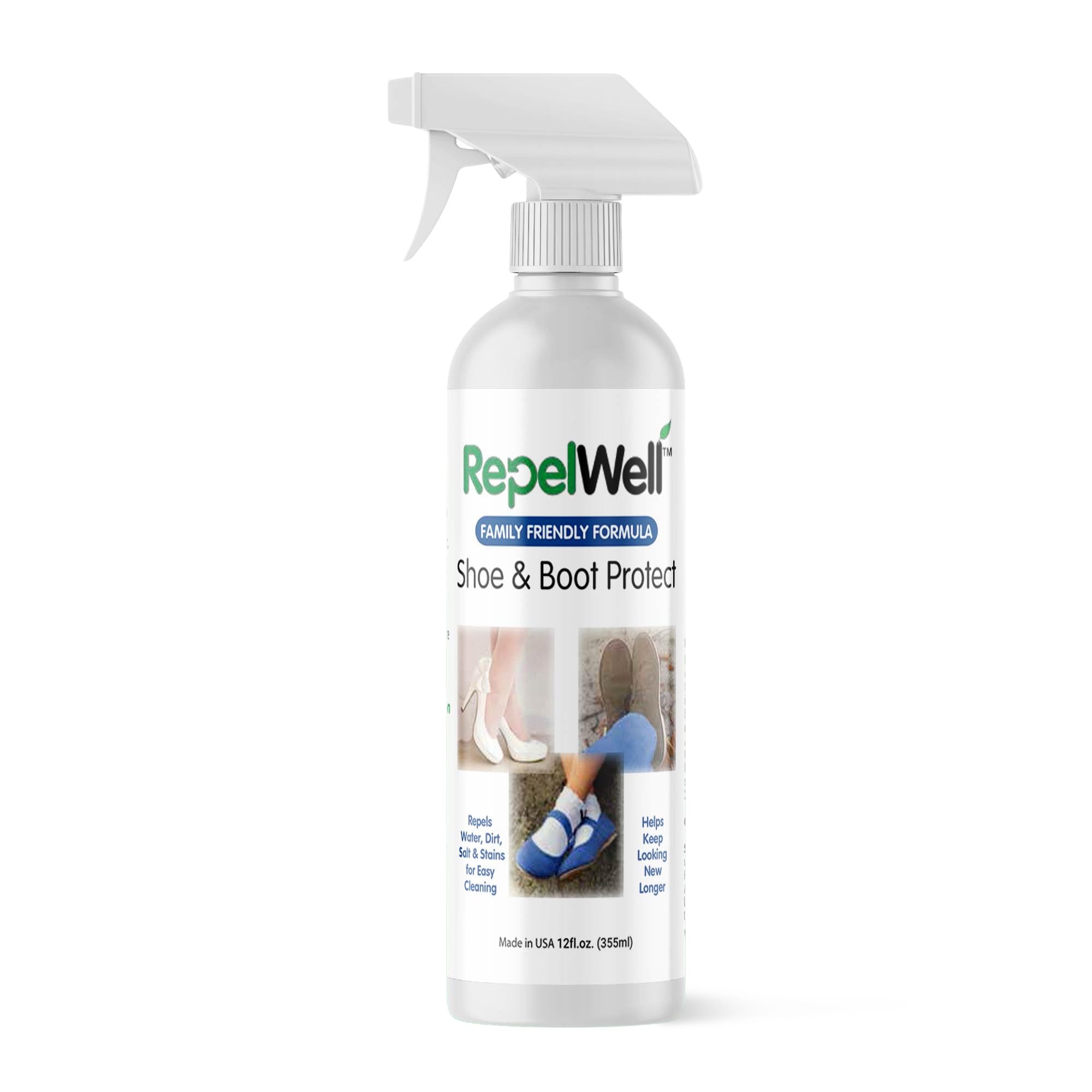 Non Toxic Shoe & Boot Protector Spray (12 Fl Oz)