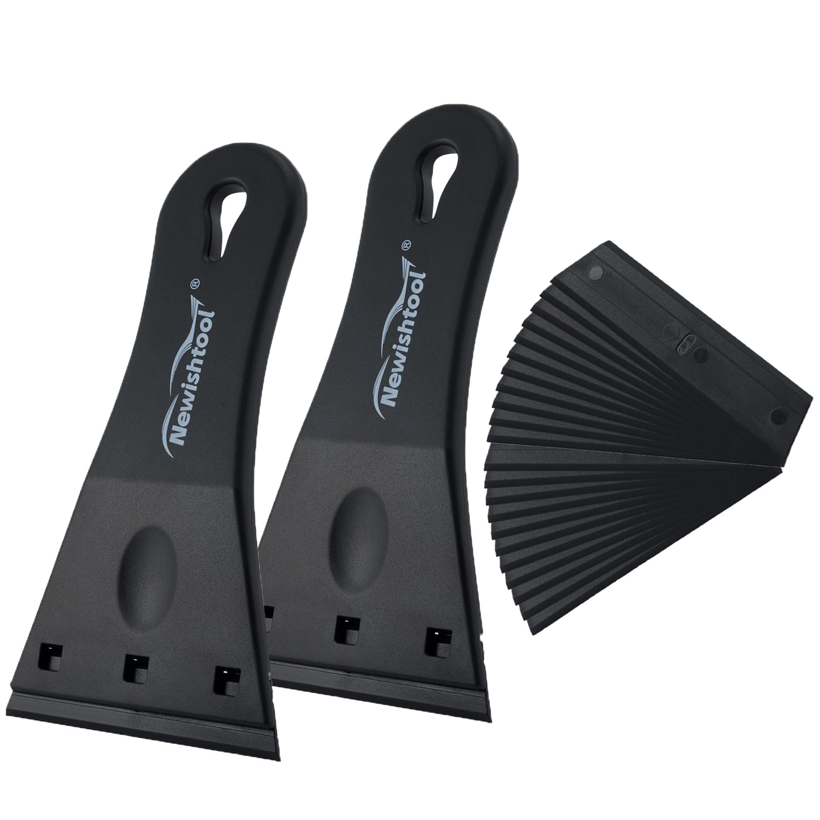 Plastic Razor Scraper with 3