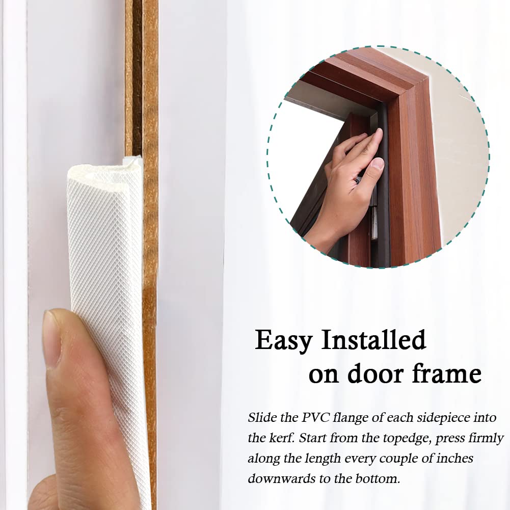 Kerf Weather Stripping for Door Seal Strip (26 Foot)