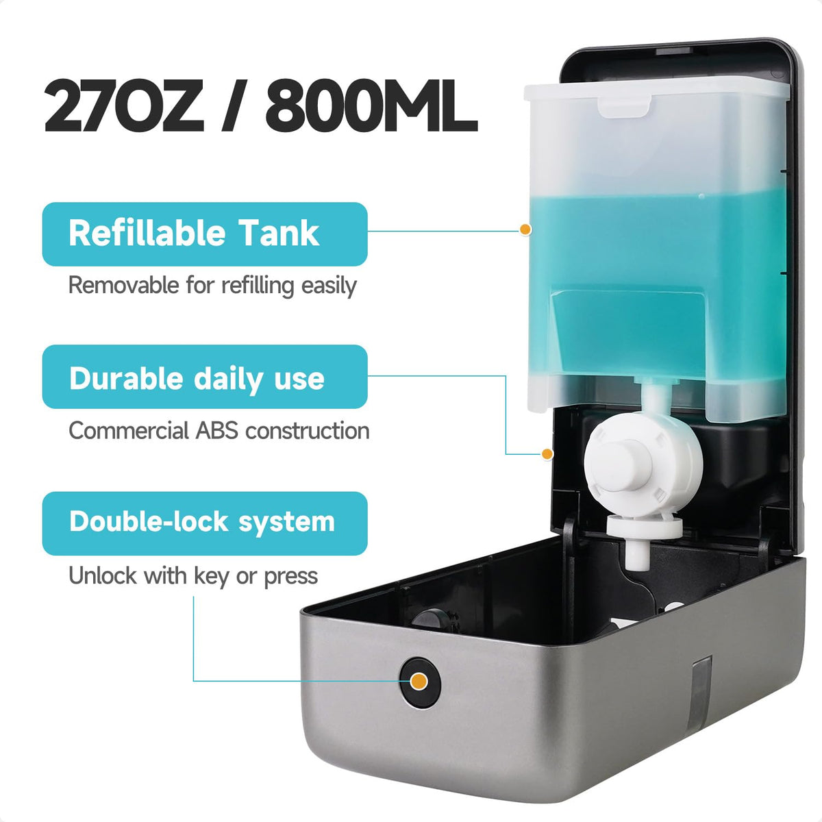 Liquid Commercial Soap Dispenser