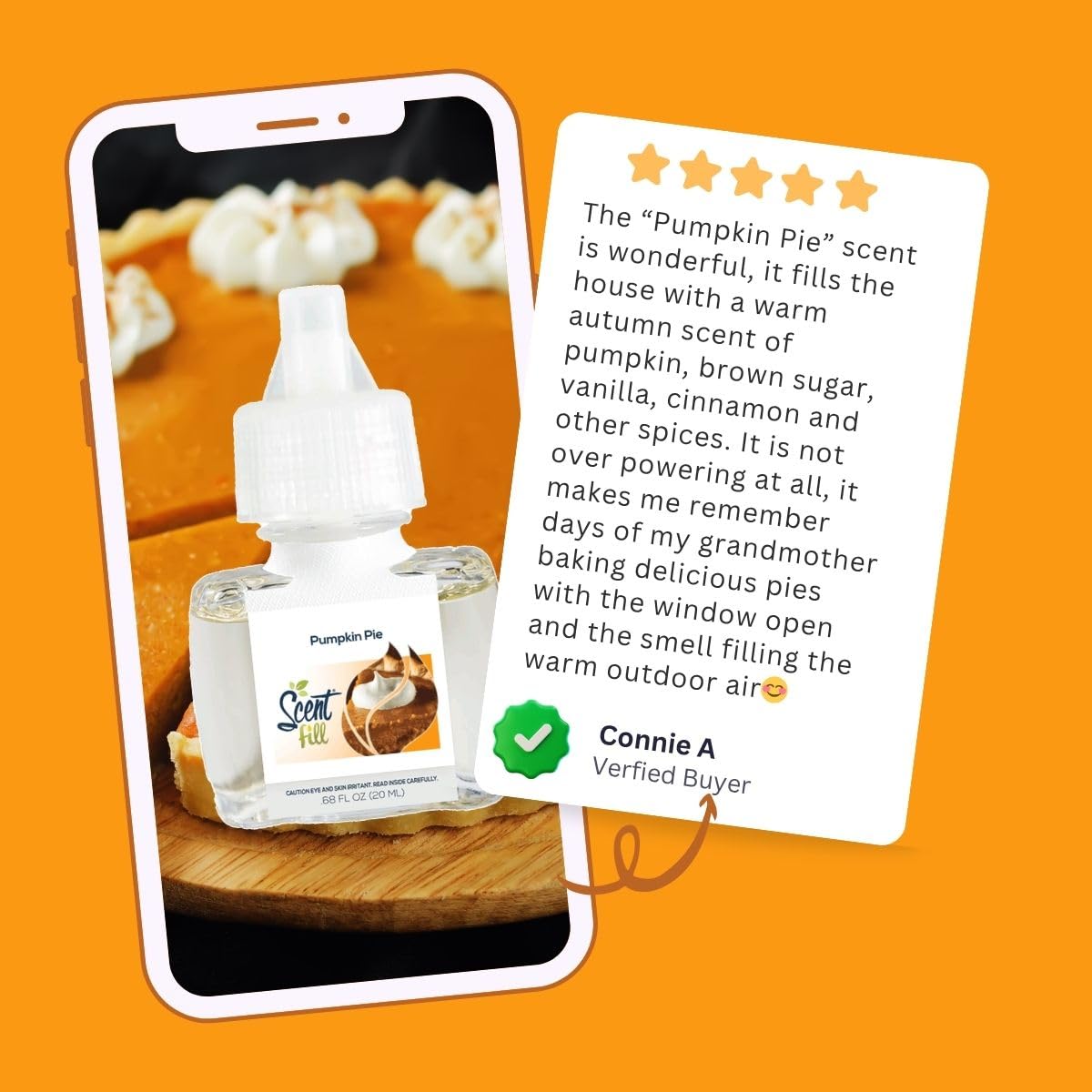 Pumpkin Pie Plug in Air Freshener (2.04 Fl Oz)