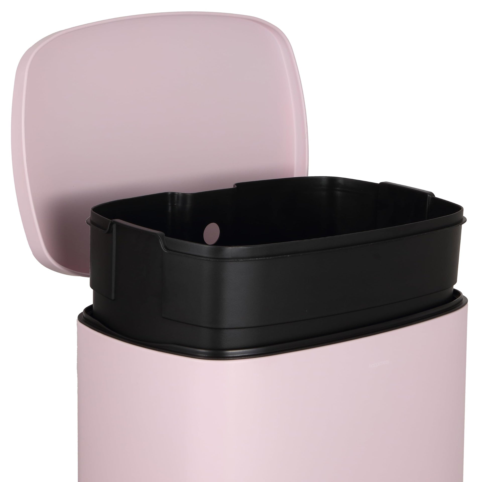 Connor 2 Piece Iron Trash Can (2 Count)