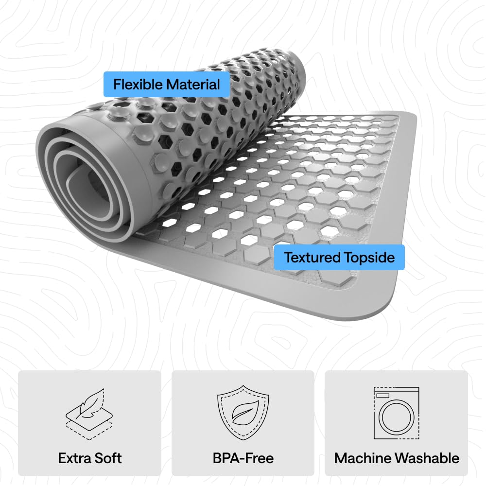 Patented Bath Tub Shower Mat