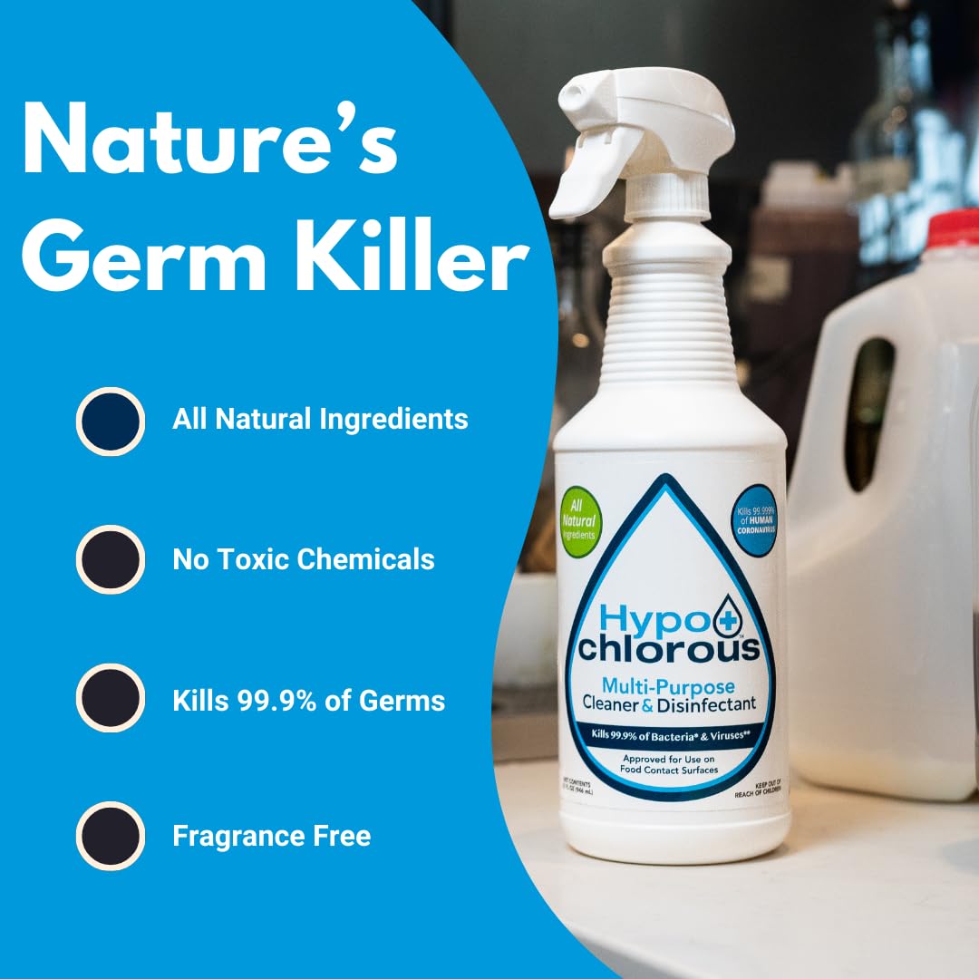 Hypochlorous Acid Spray For Home 1 Gallon (128 Fl Oz)