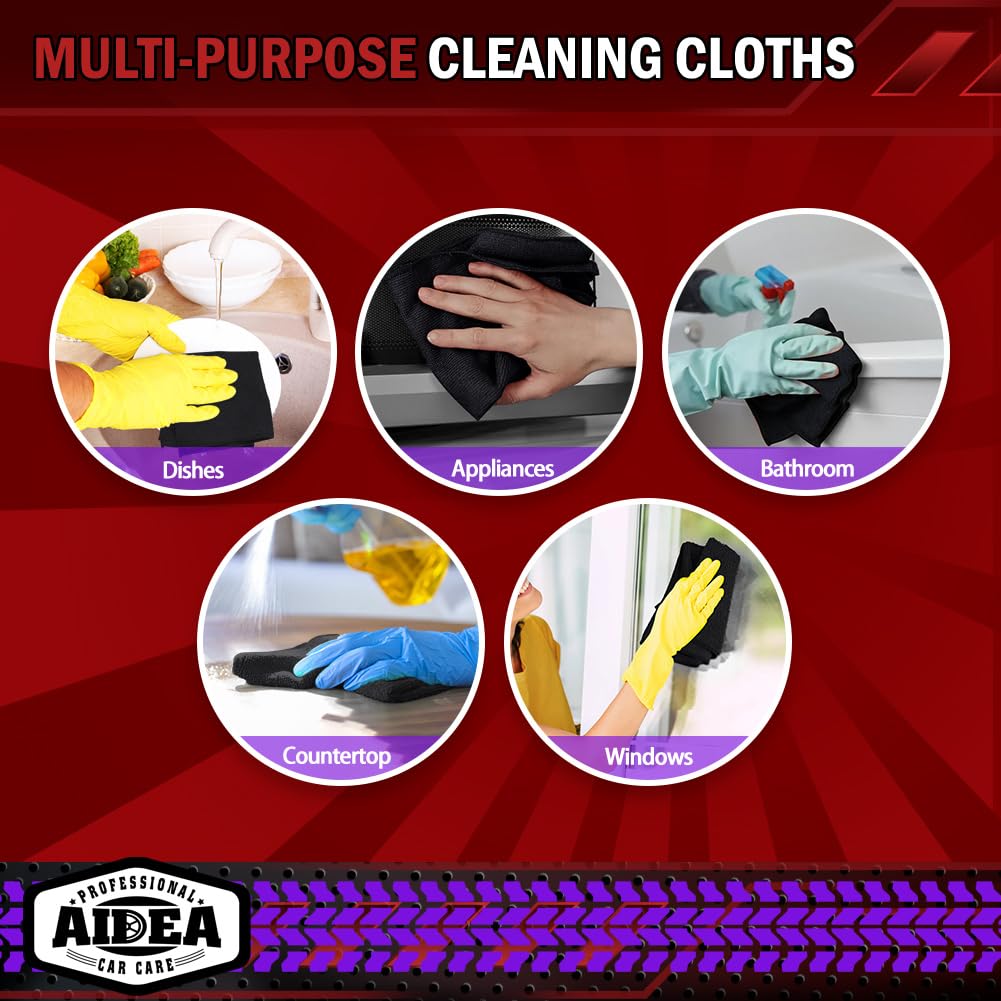 Microfiber Cleaning Cloth (10 Count)