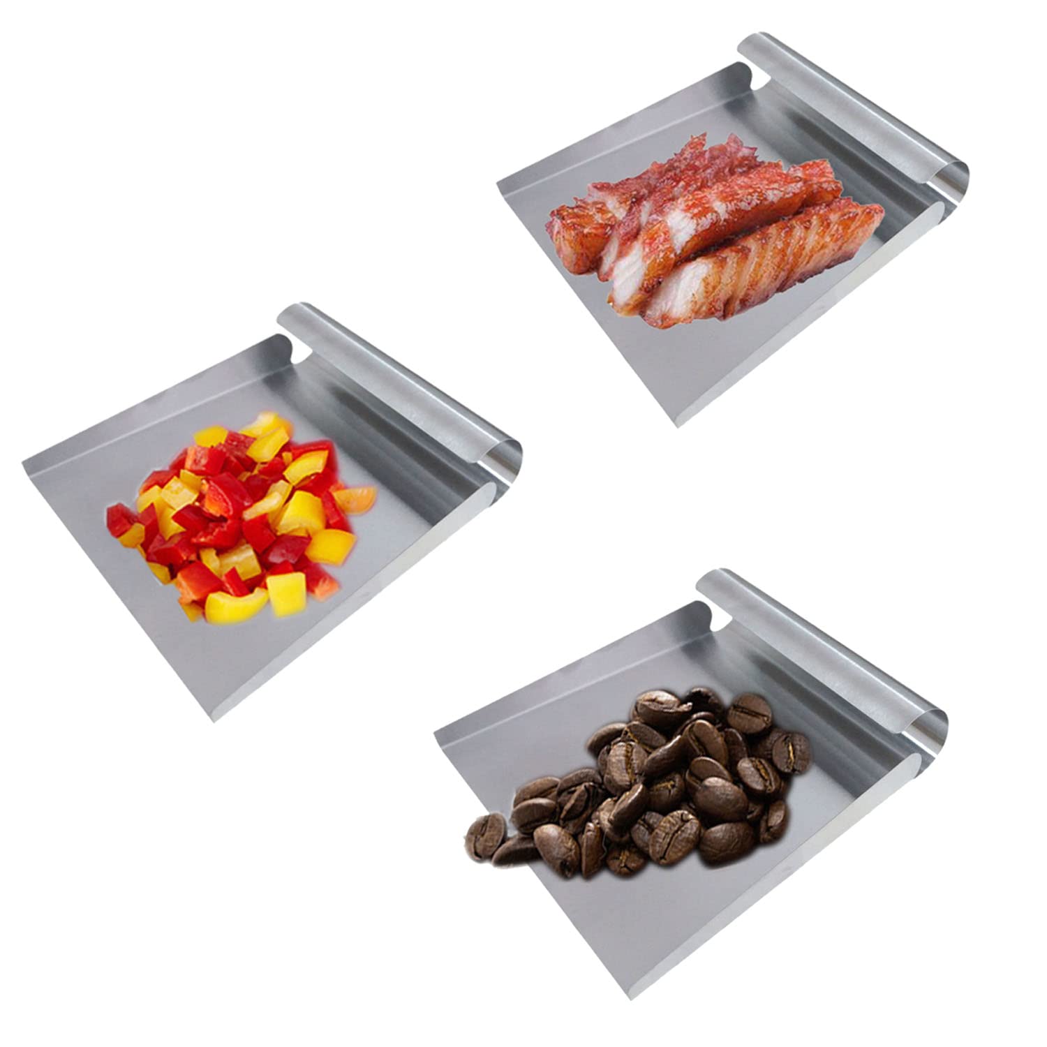 Stainless Steel Food Scooper