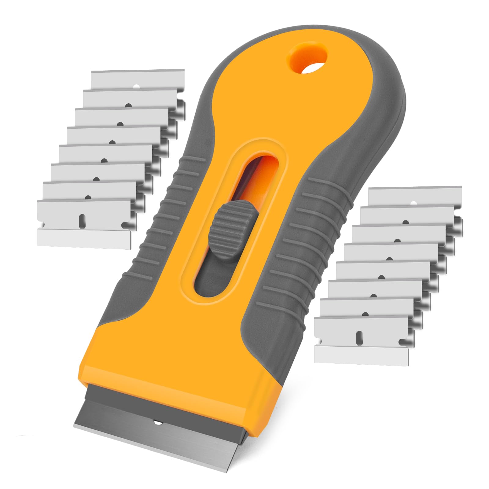 Razor Blade Scraper Tool with 15pcs Extra Blades