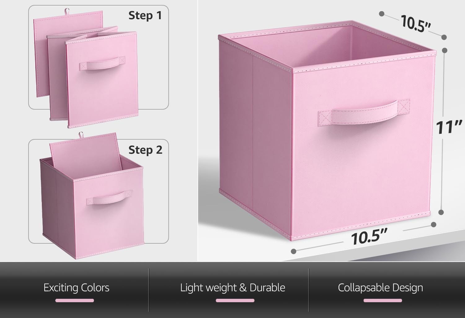 Fabric Storage Cubes