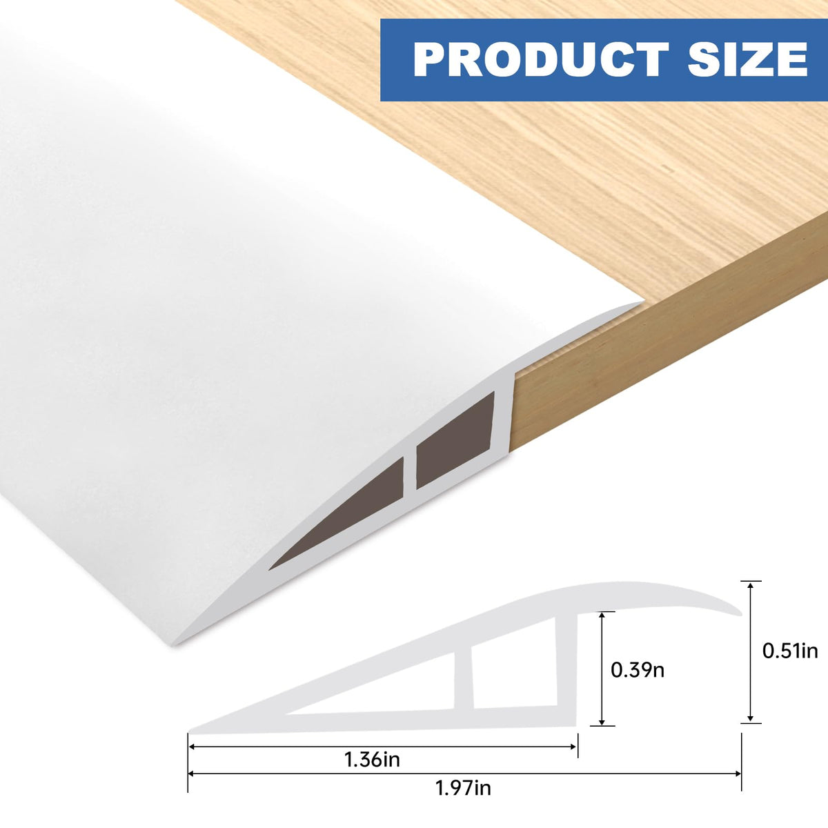 Vinyl Floor Transition Strip Self Adhesive Door Threshold Strip