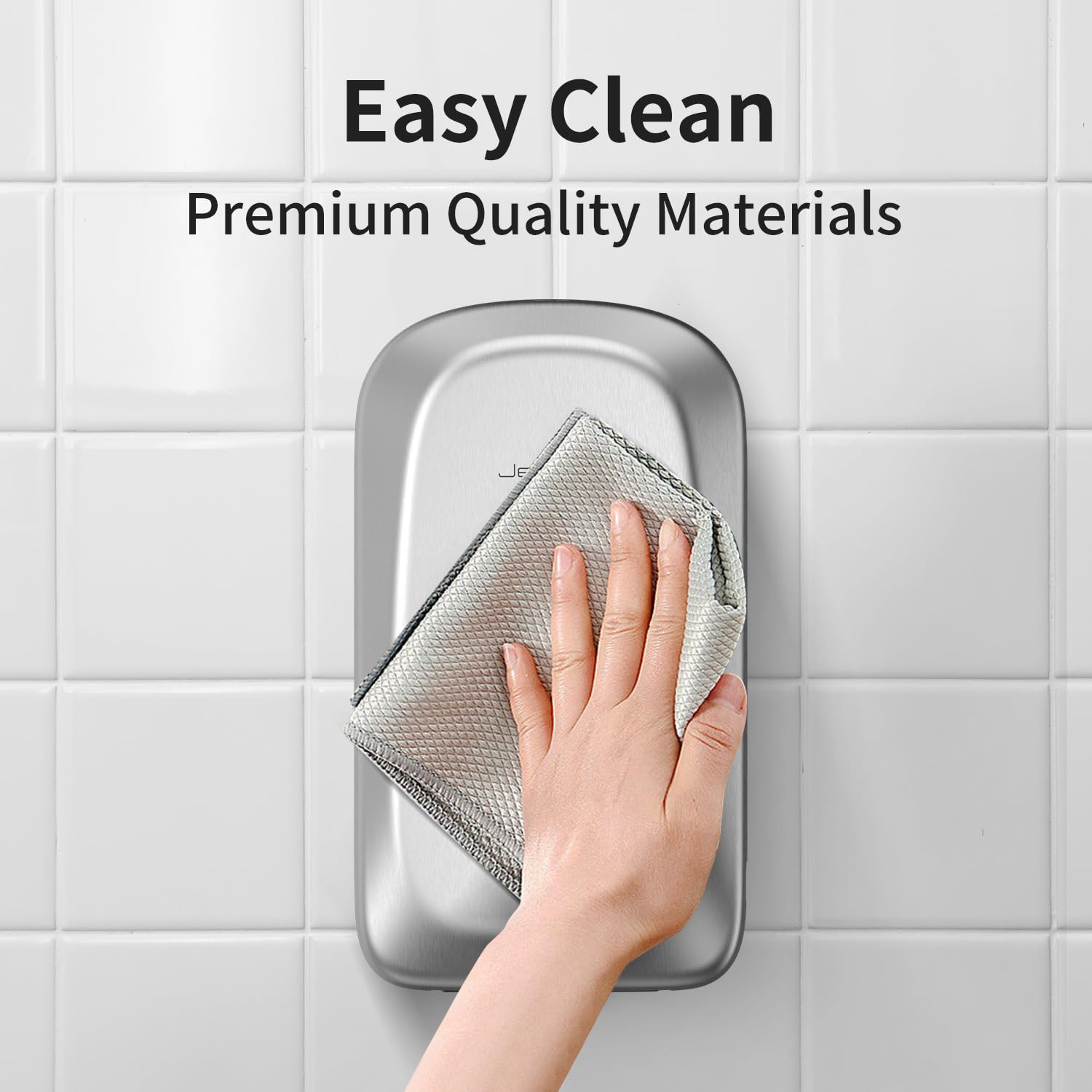 Touchless Wall Mount Stainless Steel Soap Dispenser 34OZ