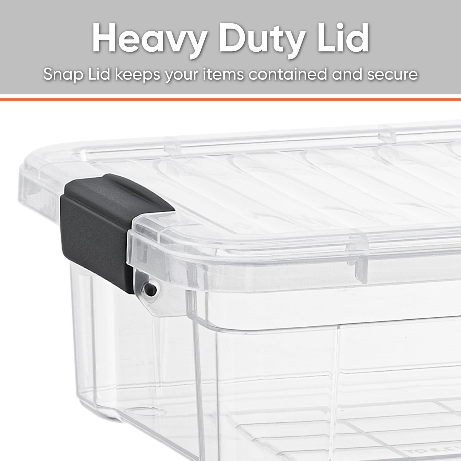 Storage Bins with Lids