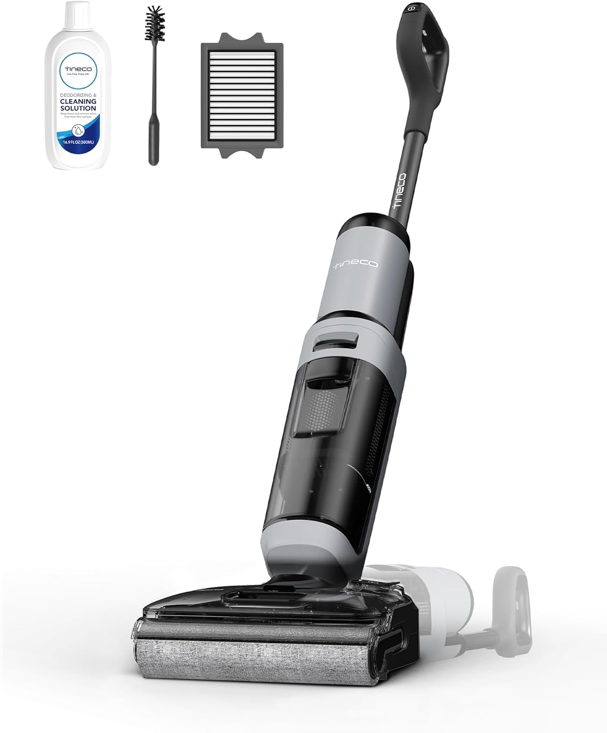 Tineco Floor ONE i5 Stretch Wet Dry Vacuum Cleaner, Vacuum & Mop in One Step, 20kpa Powerful Suction, 180° Lay-Flat Design, Anti-Tangle Design, Dual-Sided Edge Cleaning, Up to 30* Minutes Runtime - ModHome Supplies