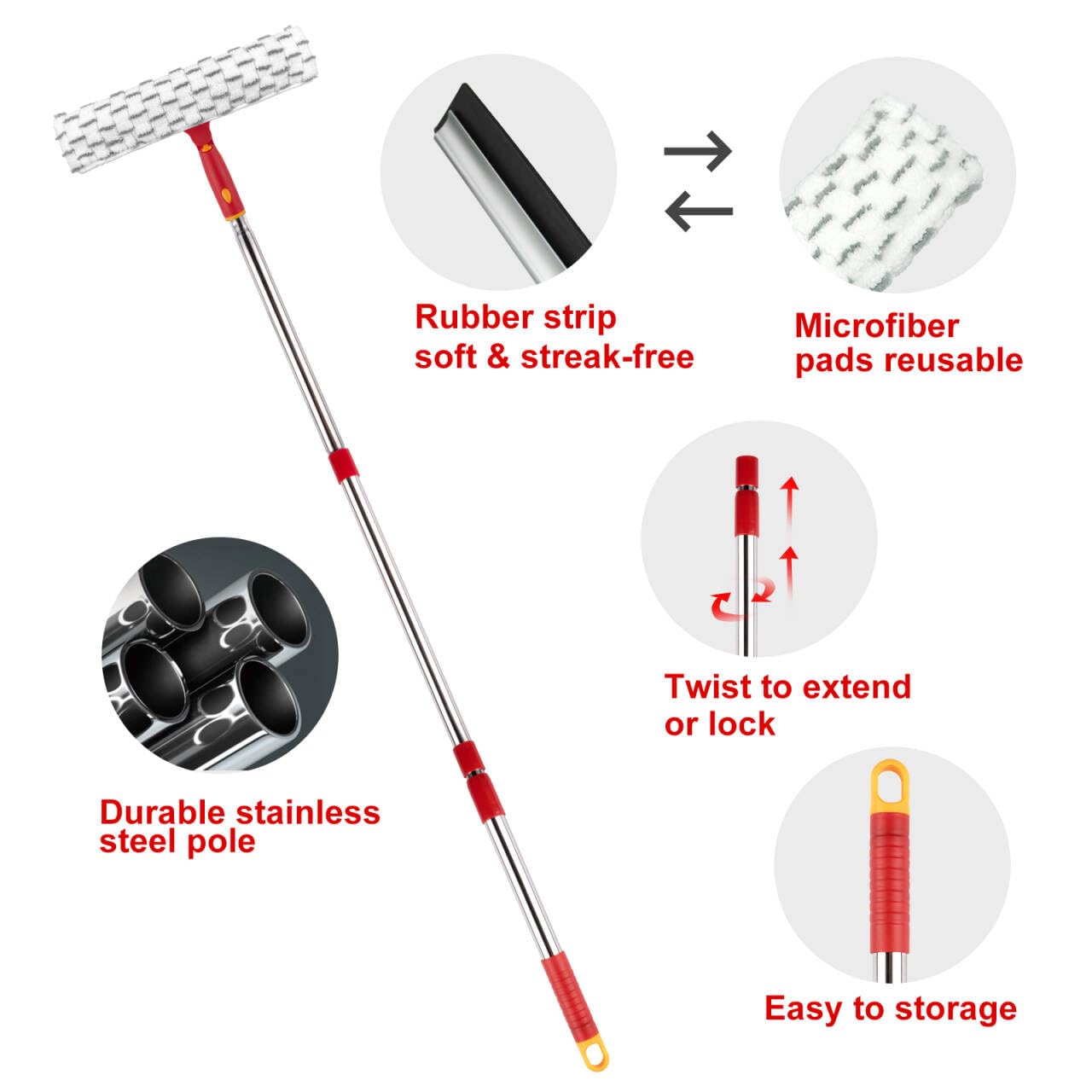 Squeegee for Window Cleaning