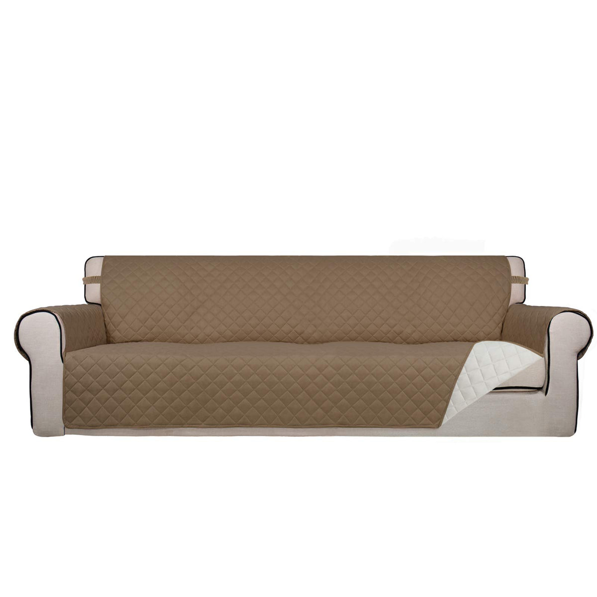 Reversible Quilted Couch Covers for Dogs Sofa Cover 4 Seater 88"