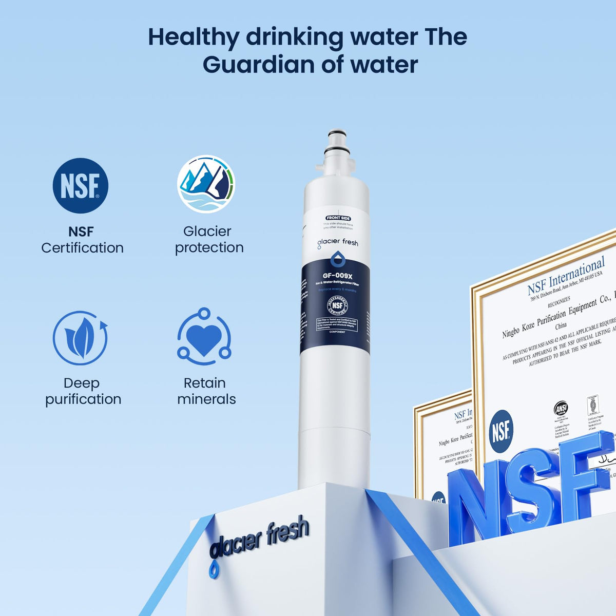 RPWFE RPWF Refrigerator Water Filter (2 Count)