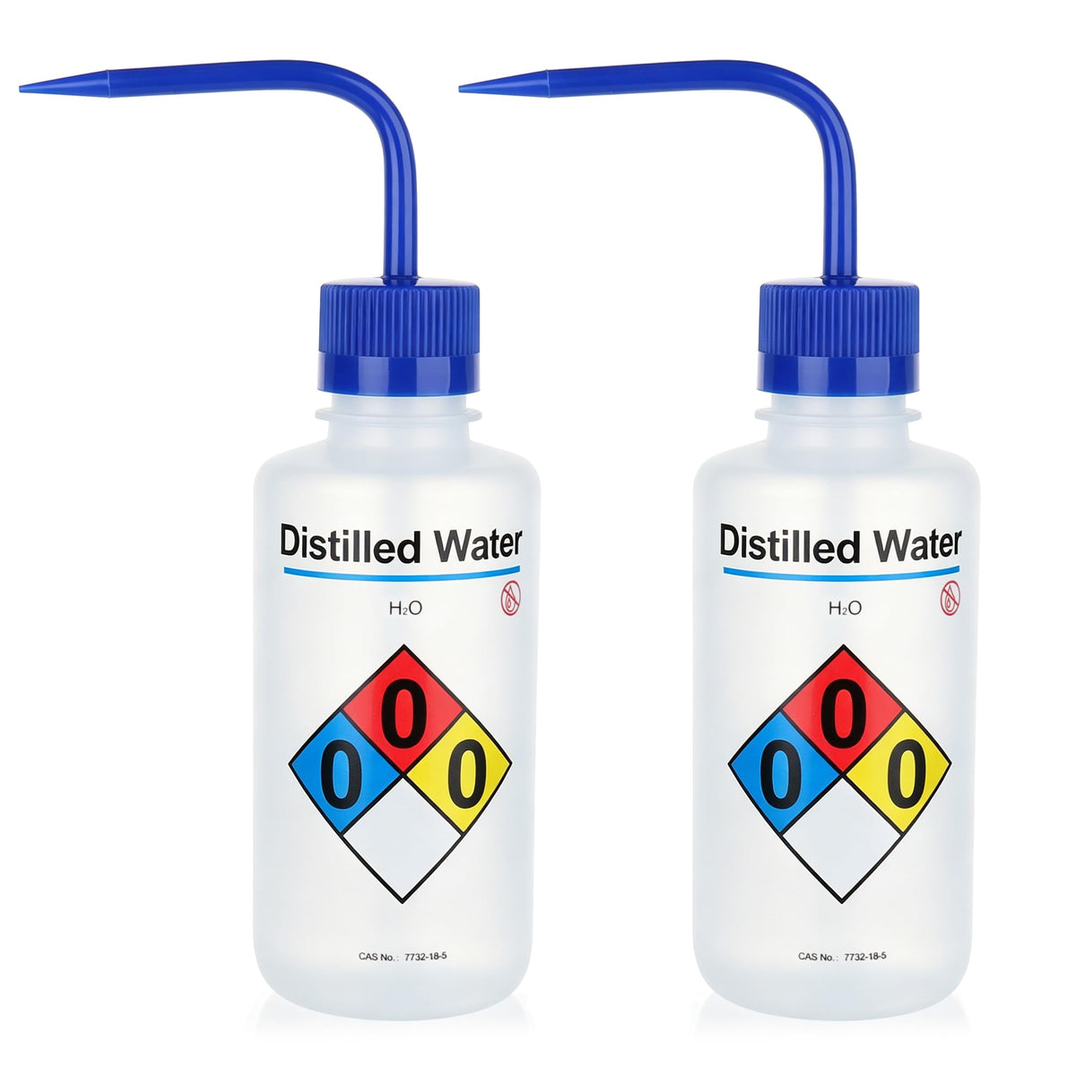 2pcs Safety Wash Bottles (2 Count)