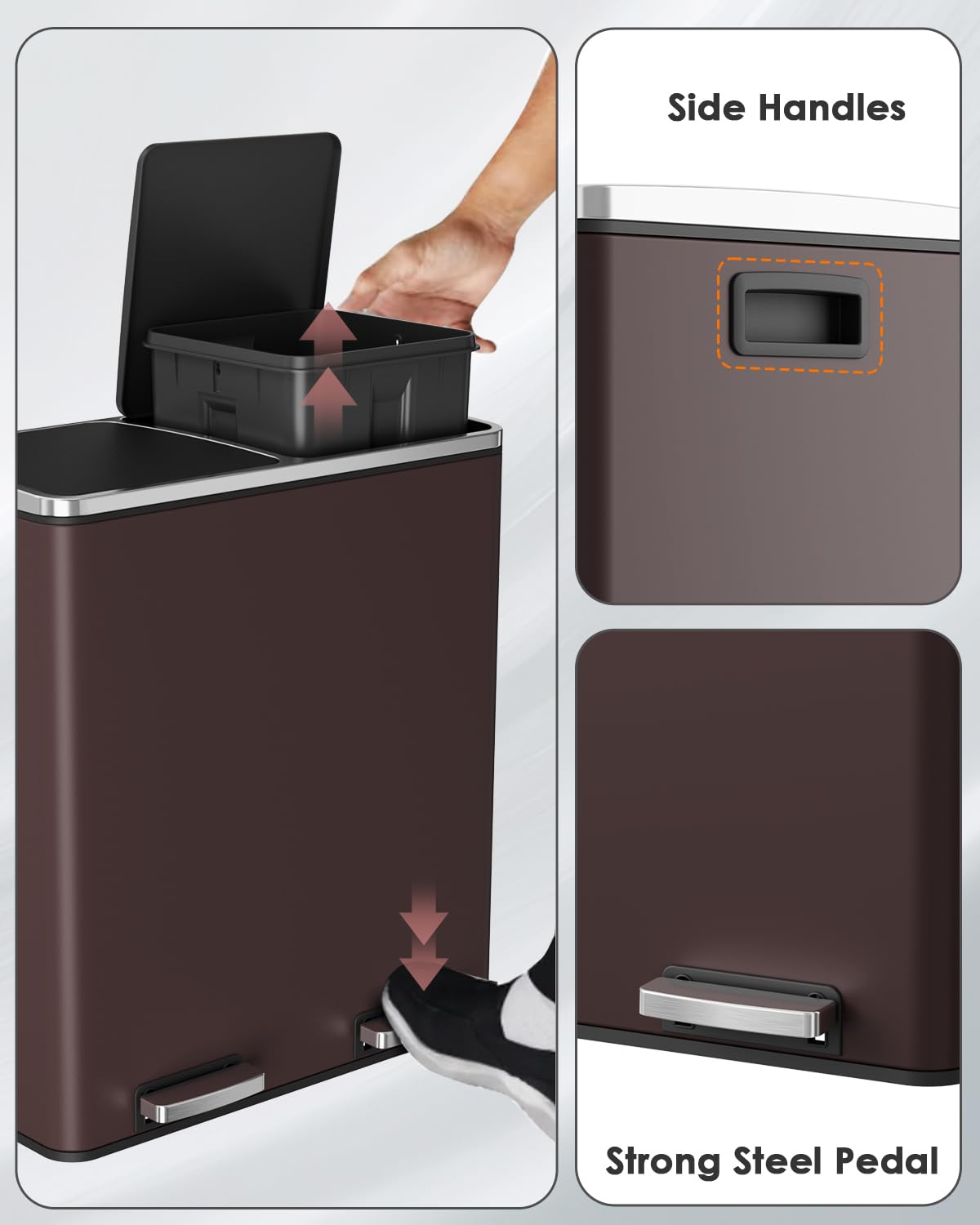 Dual Trash Can