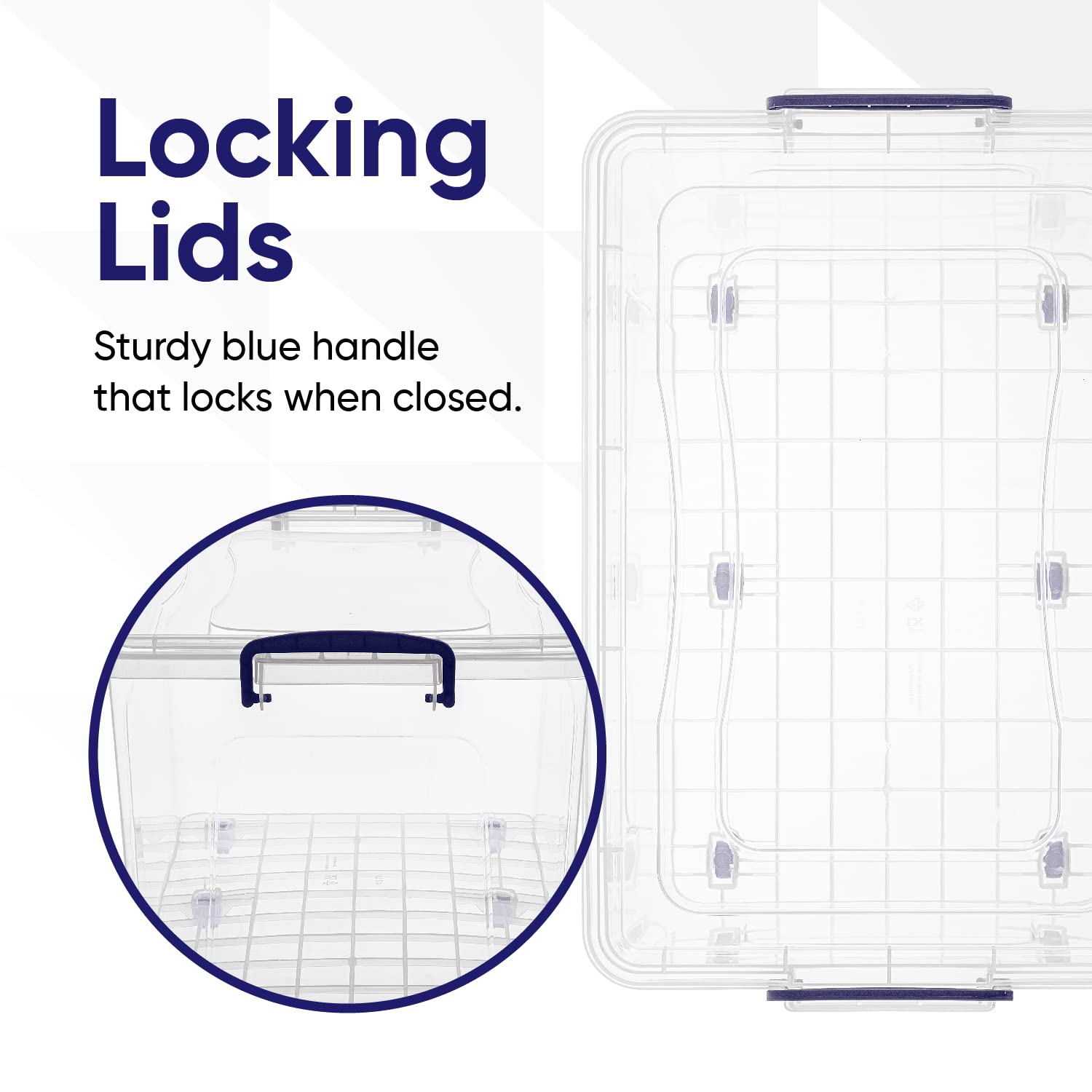 Storage Bins with Lids