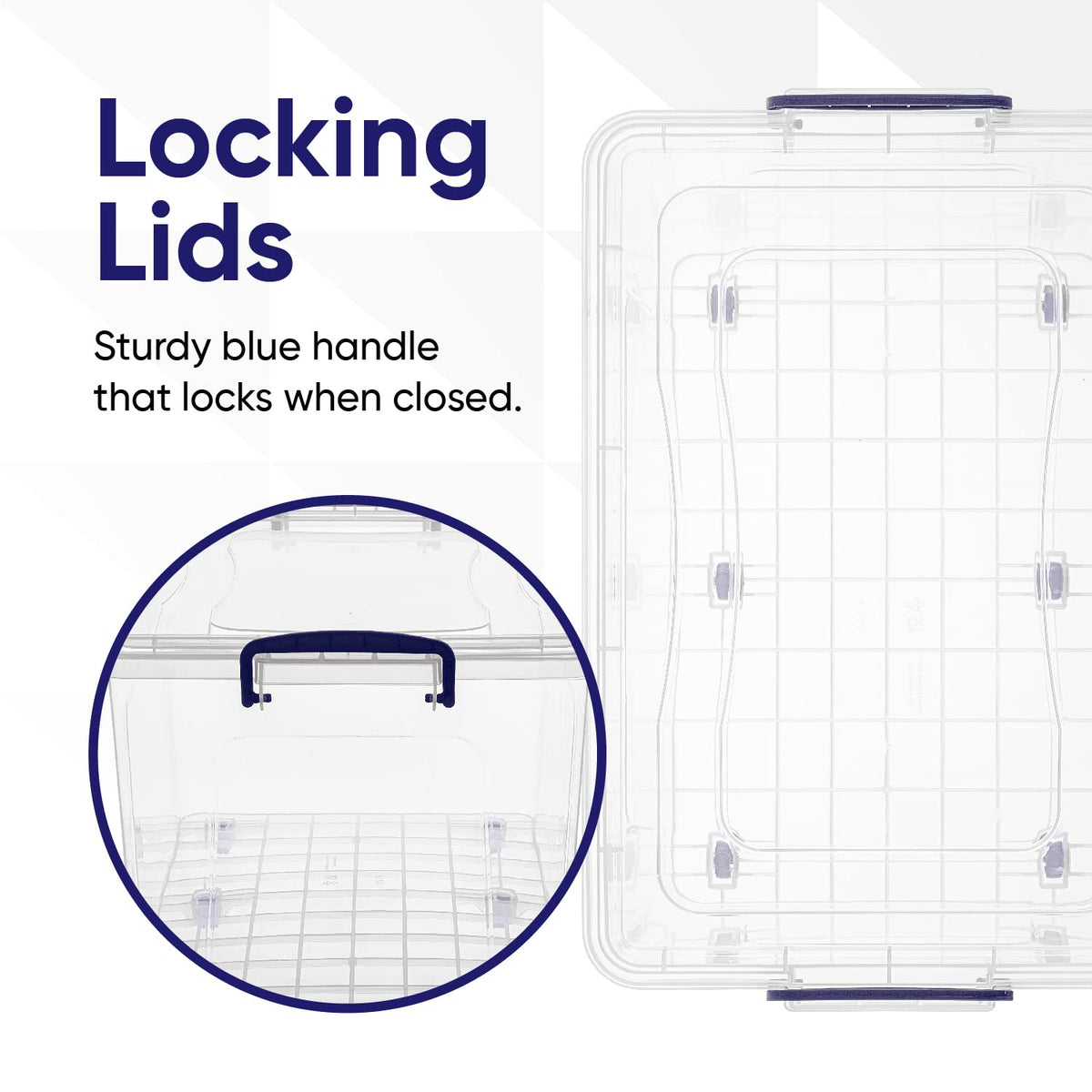 Storage Bins with Lids