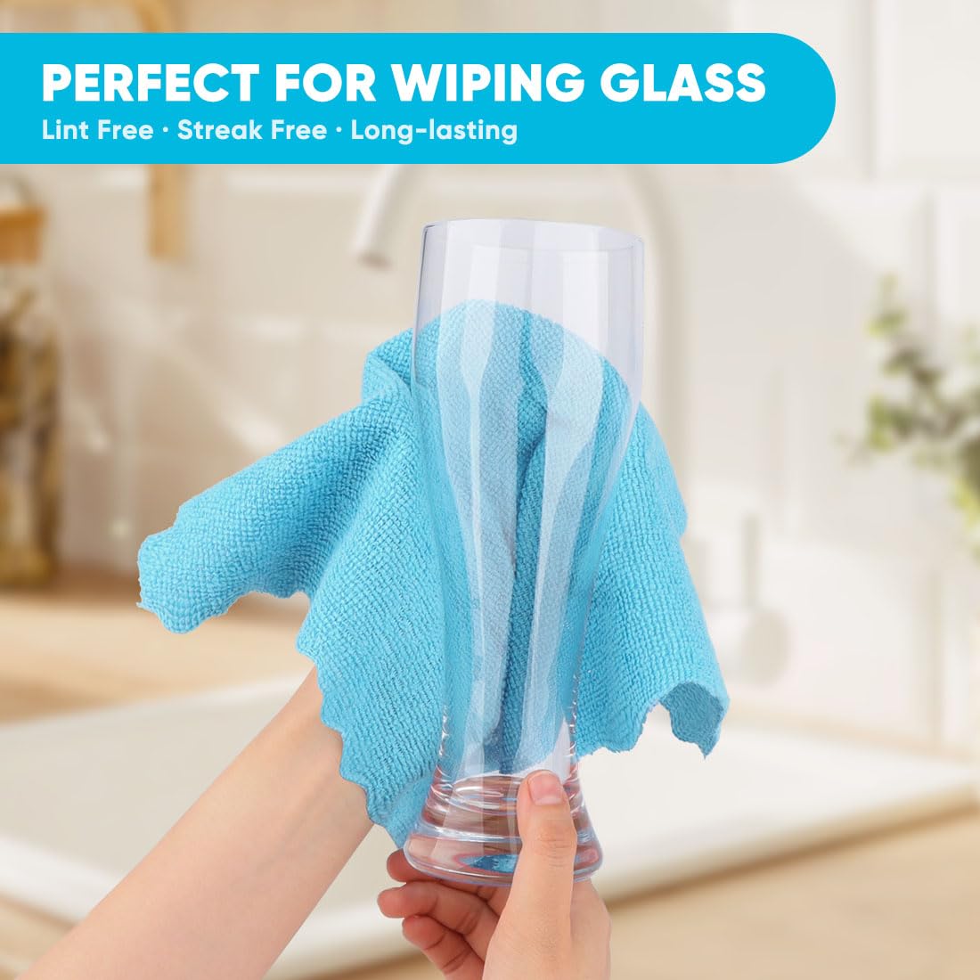 Microfiber Cleaning Cloth (24 Count)