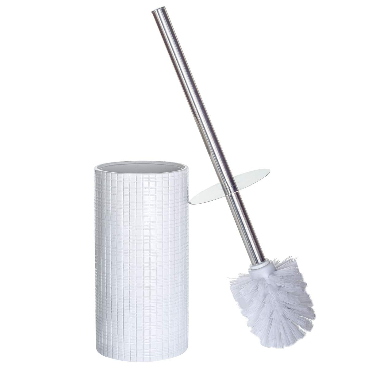 Estella White Toilet Brush Set