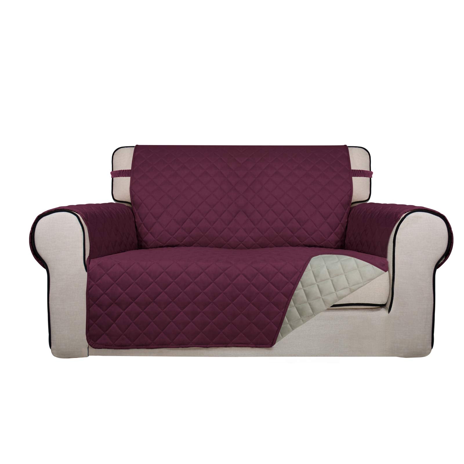 Reversible Quilted Sofa Cover