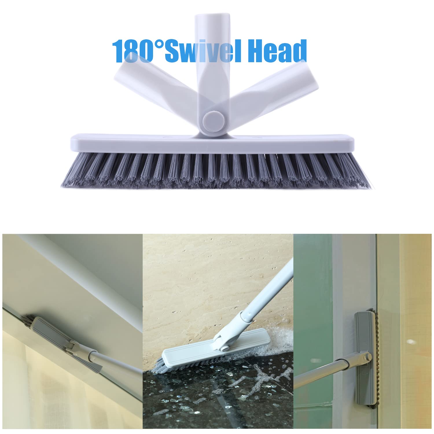Grout Brush with Long Handle