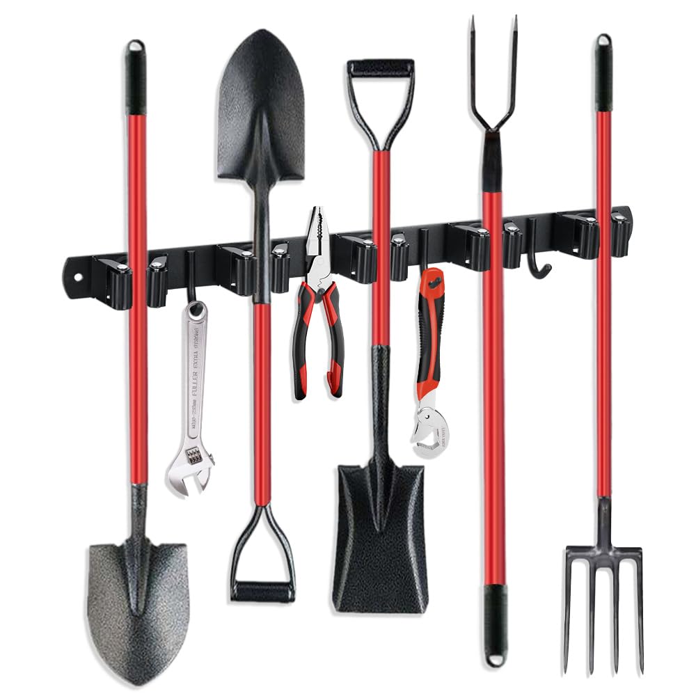 Broom Hanger and Mop Holder