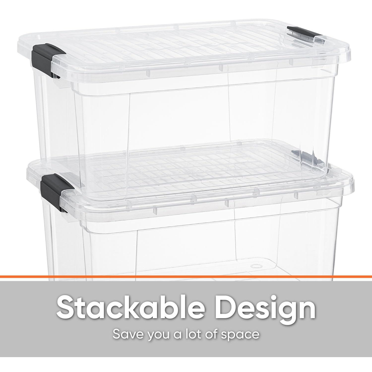 Storage Bins with Lids