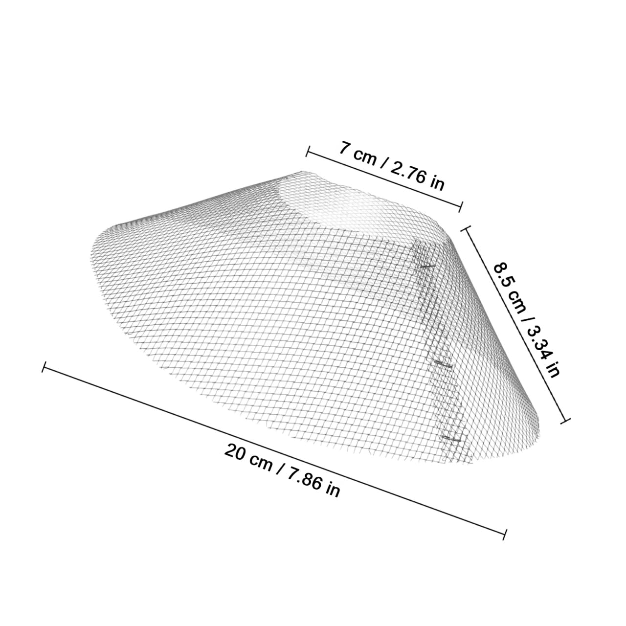 10Pcs Range Hood Filter Nets 8.26X8.26In Bowl