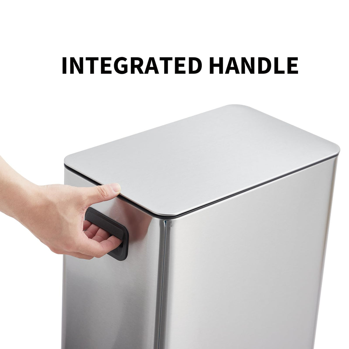 15 L Kitchen Step Trash Can